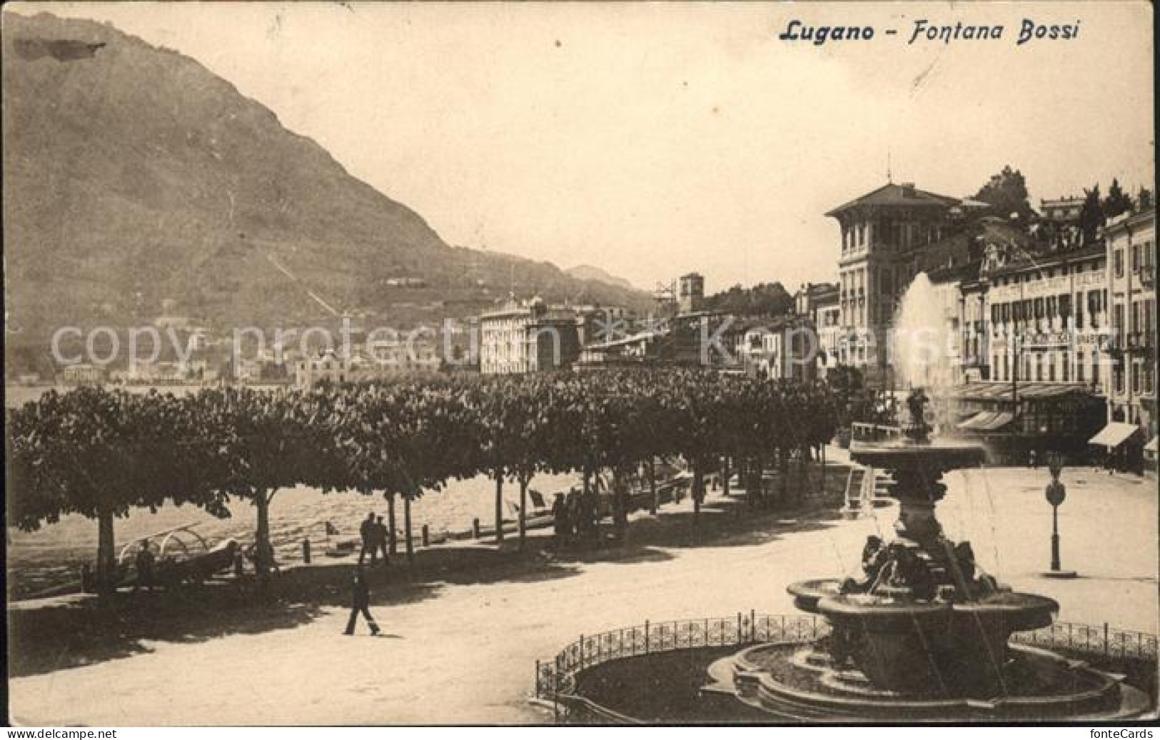 11747417 Lugano TI Fontana Bossi Quai Lugano - Sonstige & Ohne Zuordnung