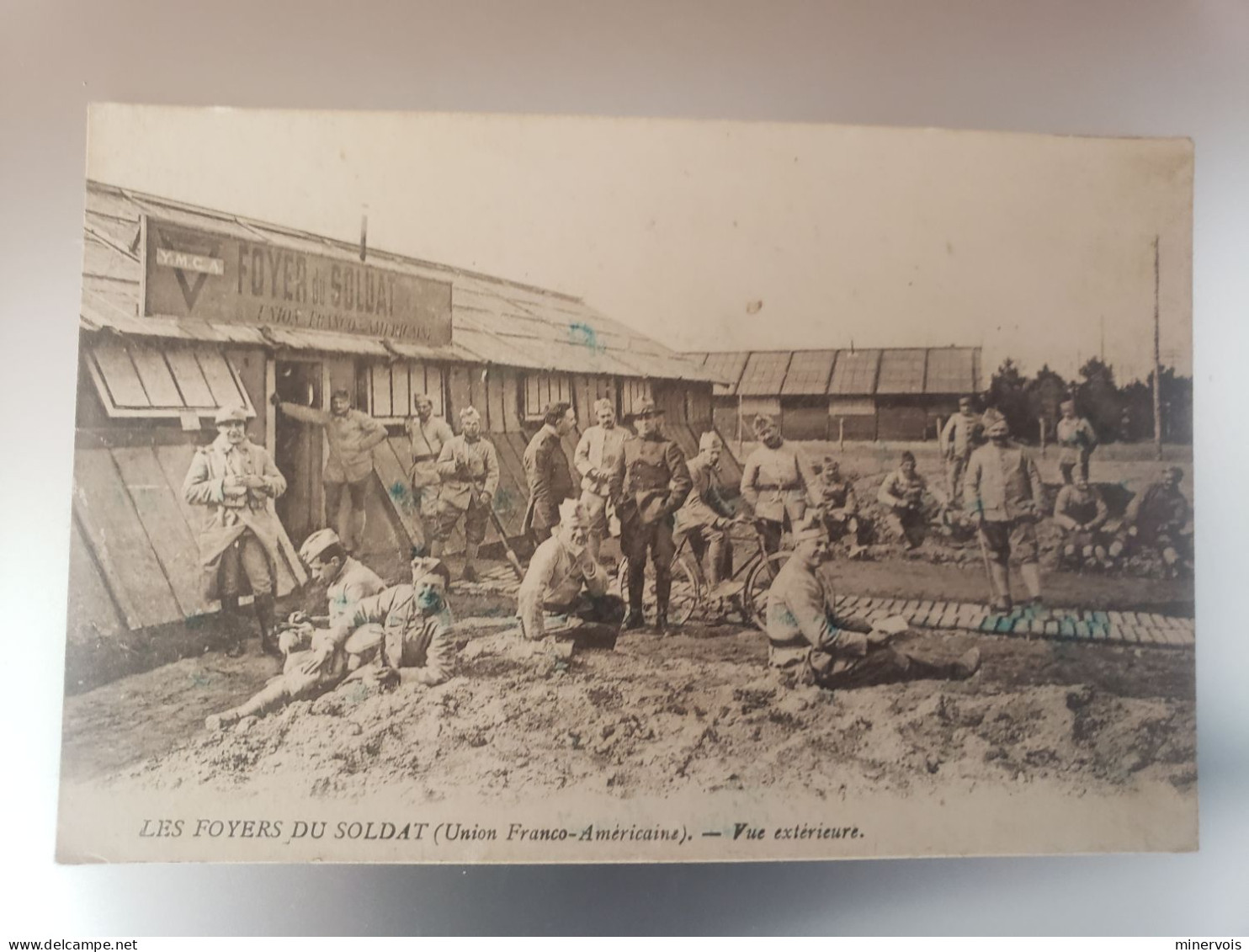 Militaria - Les Foyers Du Soldat (union Franco Americaine) - Vue Exterieure - Ymca - War 1914-18