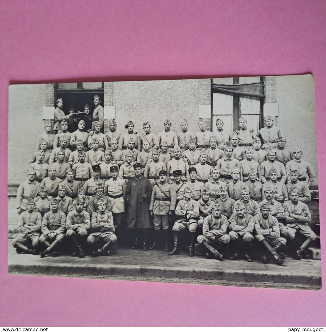 13ème Régiment D'Artillerie De Campagne - Vincennes - Paris - Photo De Groupe - Carte Signée René - Guerre, Militaire