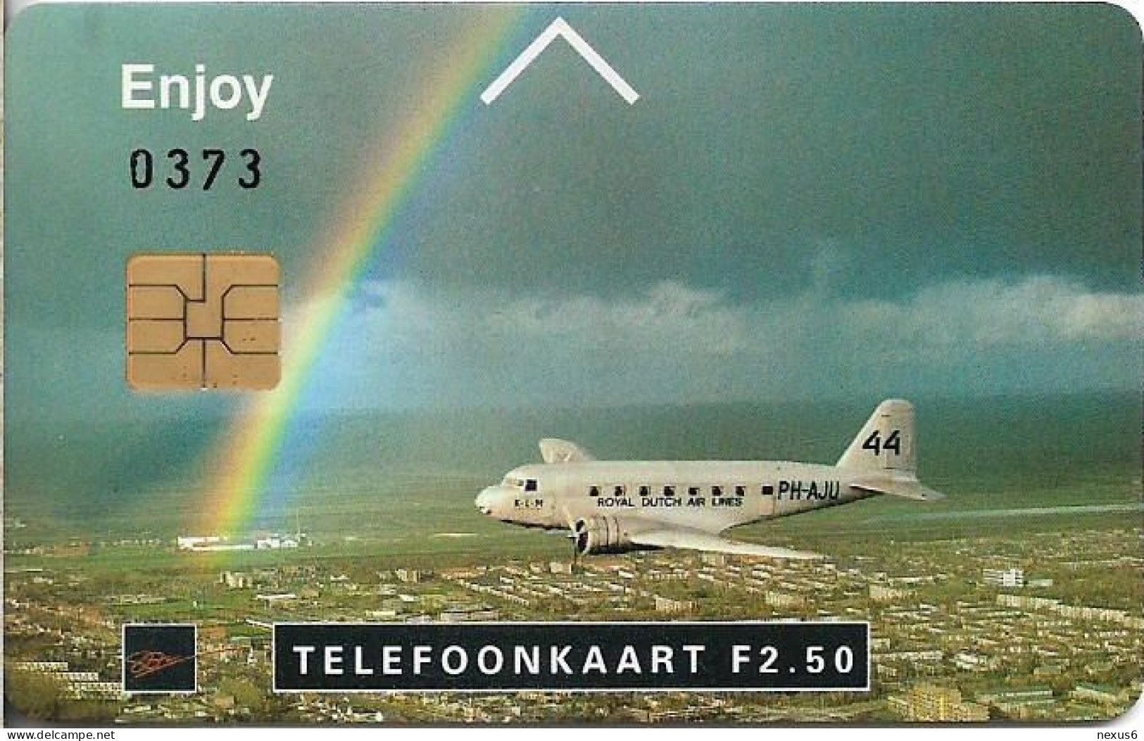 Netherlands - KPN - Chip - CRD123 - Uiver Over Holland, Verzamelmarkt, 06.1995, 2.50ƒ, 2.500ex, Mint - Privé