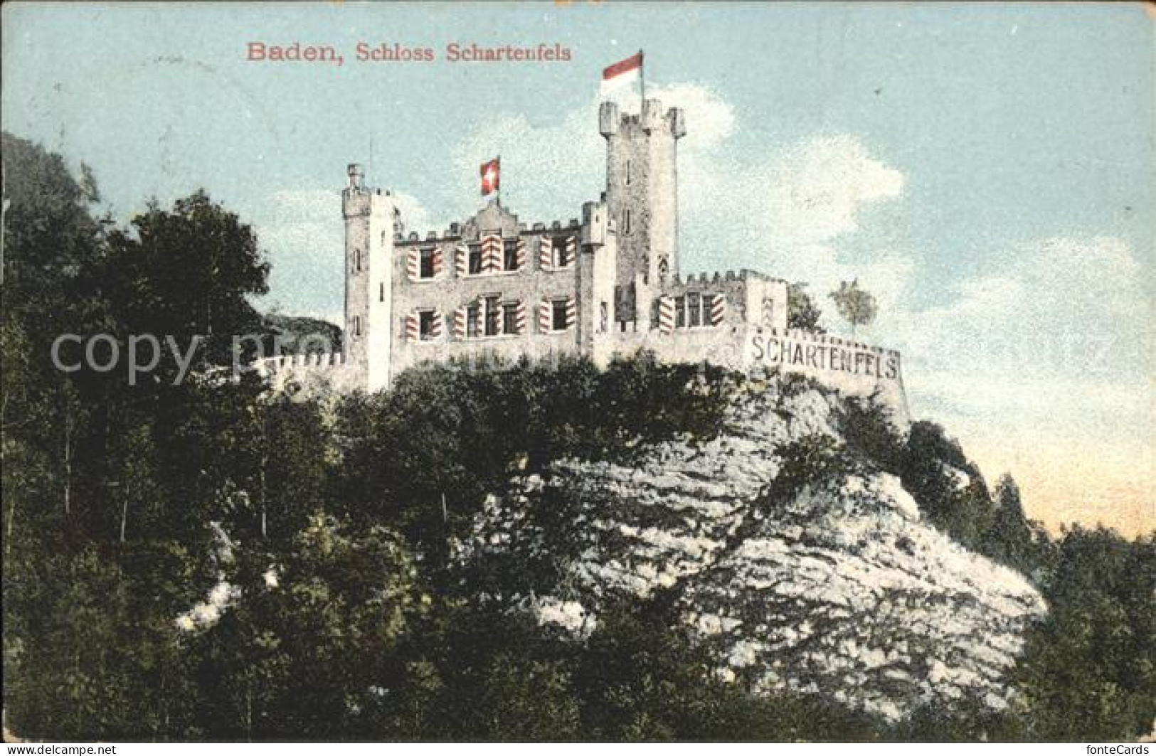 11745037 Baden AG Schloss Schartenfels Baden - Other & Unclassified