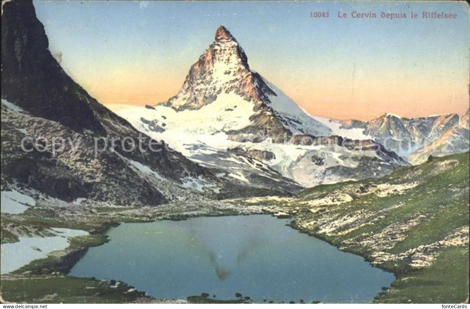 11742917 Zermatt VS Le Cervin Depuis Le Riffelsee  - Other & Unclassified