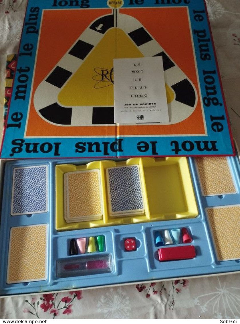 Jeu Le Mot Le Plus Long 1976 - Altri & Non Classificati