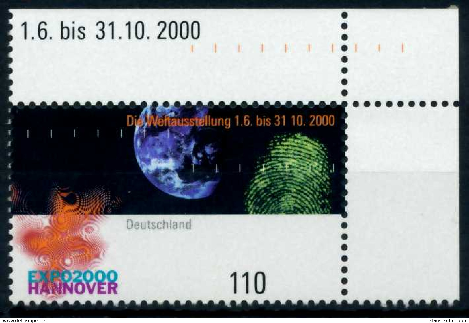 BRD 2000 Nr 2130 Postfrisch ECKE-ORE X6D4BFA - Unused Stamps