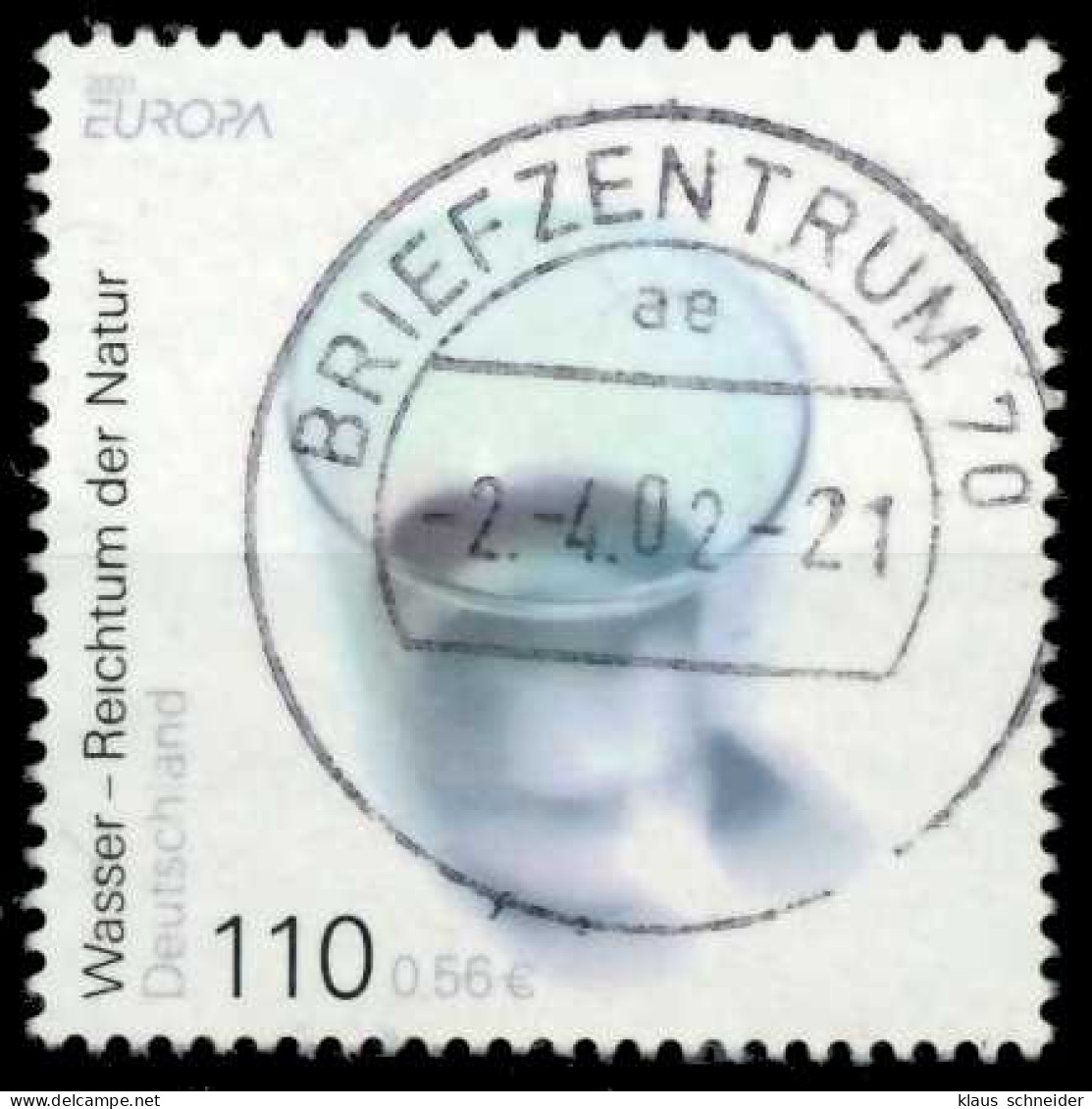 BRD BUND 2001 Nr 2185 Zentrisch Gestempelt X6DB53A - Oblitérés