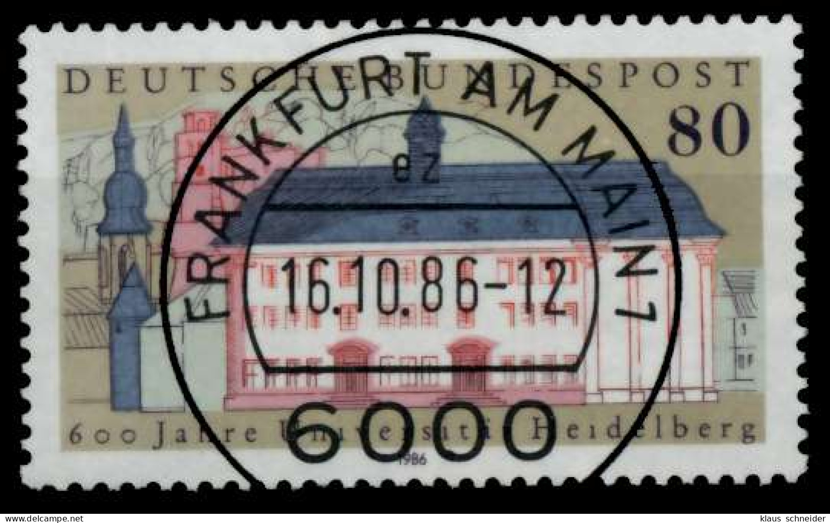 BRD 1986 Nr 1280 Zentrisch Gestempelt X898BD2 - Used Stamps