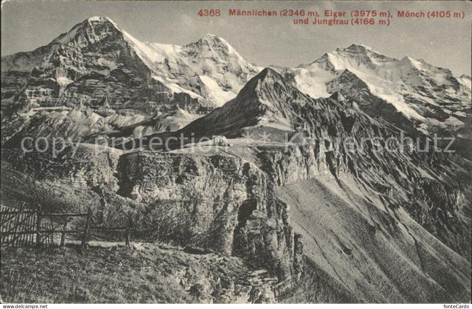 11737296 Maennlichen Eiger Moench Jungfrau Maennlichen - Other & Unclassified