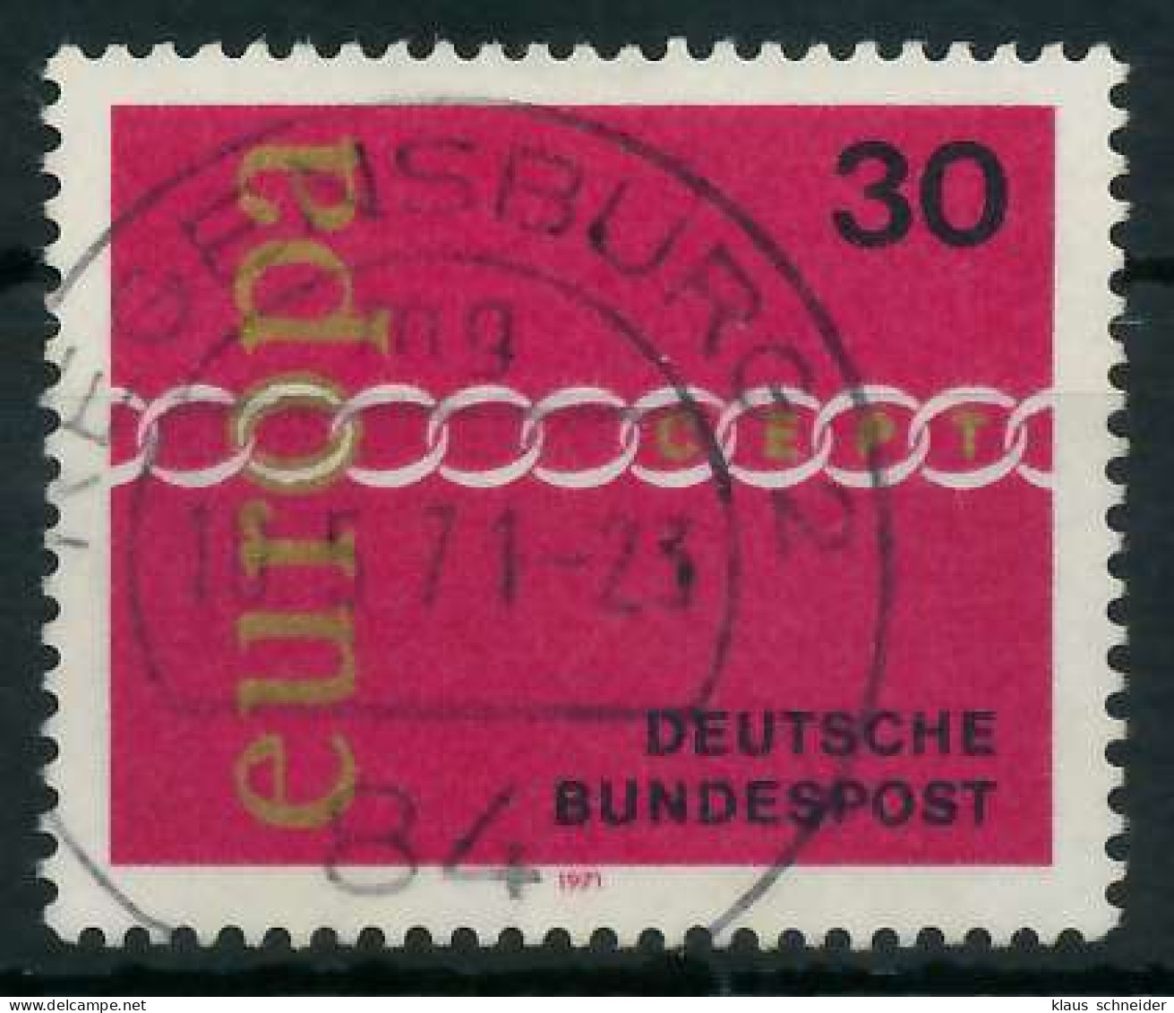 BRD BUND 1971 Nr 676 Zentrisch Gestempelt X836A26 - Used Stamps