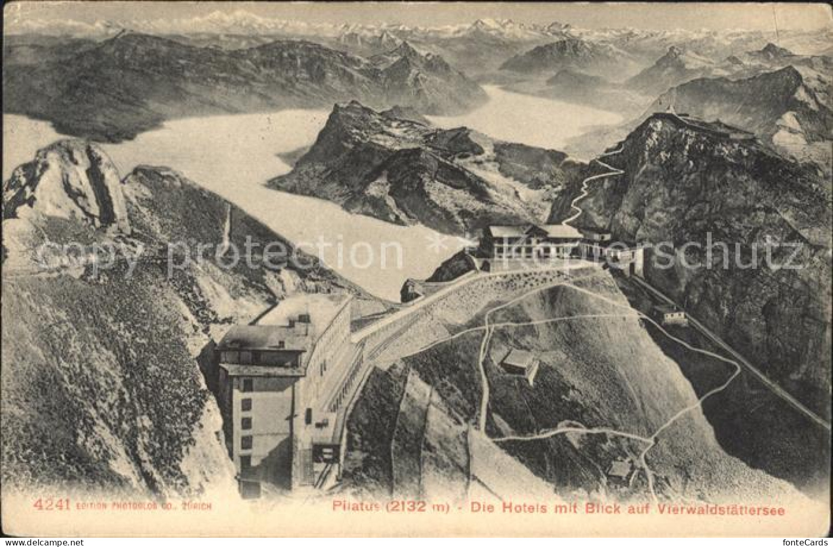 11737126 Pilatus Kulm Hotels Vierwaldstaettersee Alpen Pilatus  - Other & Unclassified