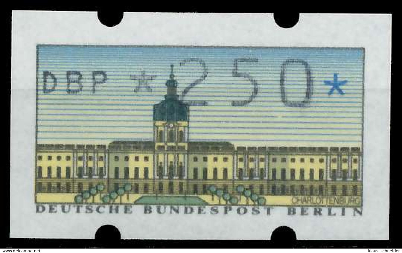 BERLIN ATM 1987 Nr 1-250 Postfrisch X8940DA - Unused Stamps