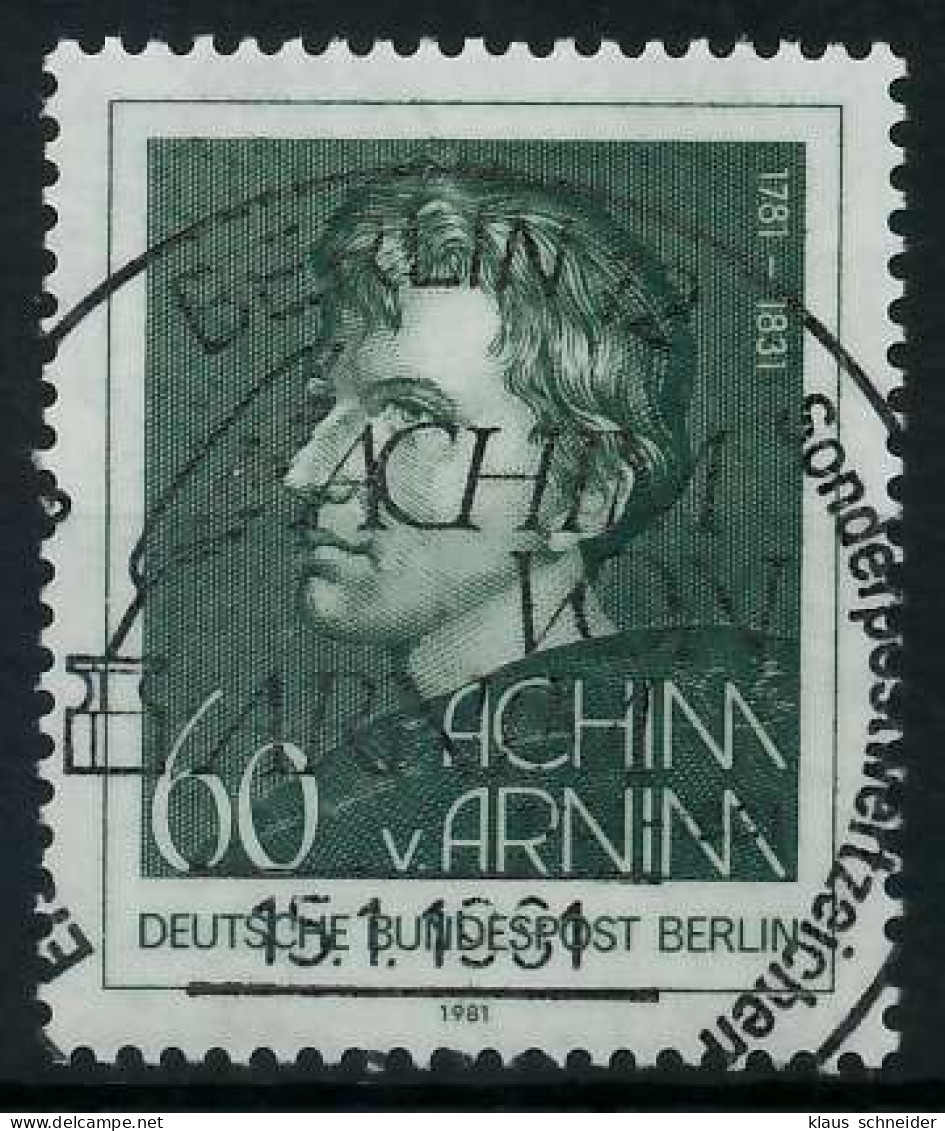 BERLIN 1981 Nr 637 ESST Zentrisch Gestempelt X89424A - Used Stamps