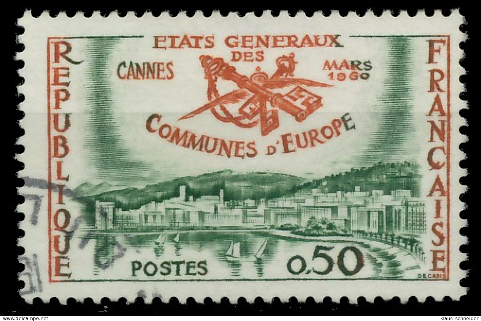 FRANKREICH 1960 Nr 1292 Gestempelt X06AB22 - Usati