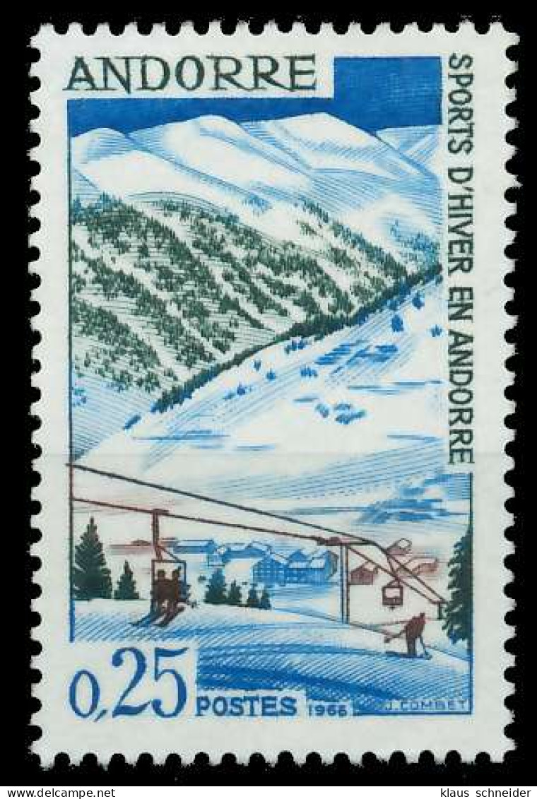 ANDORRA (FRANZ. POST) 1966 Nr 195 Postfrisch SB0EEA2 - Neufs