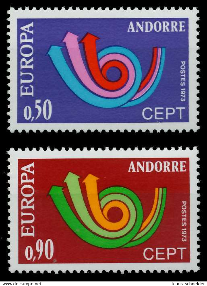 ANDORRA FRZ.-POST Nr 247-248 Postfrisch SB1488E - Unused Stamps