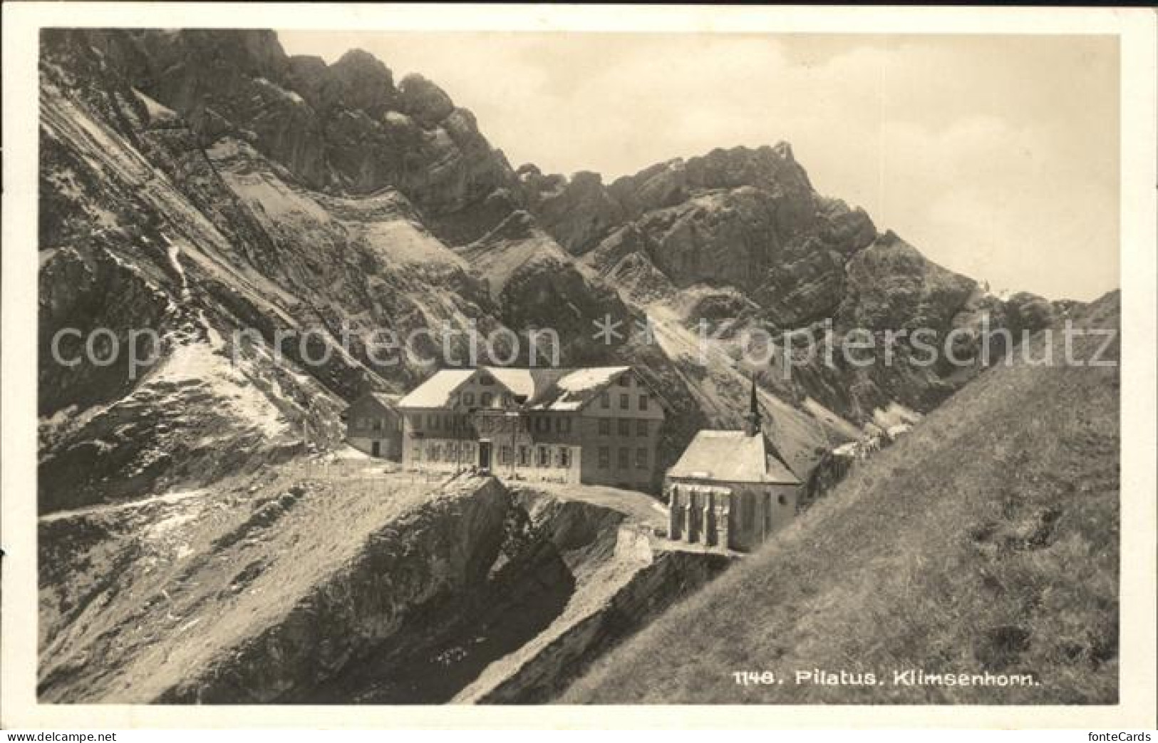 11735997 Pilatus Kulm Mit Klimsenhorn Pilatus  - Andere & Zonder Classificatie