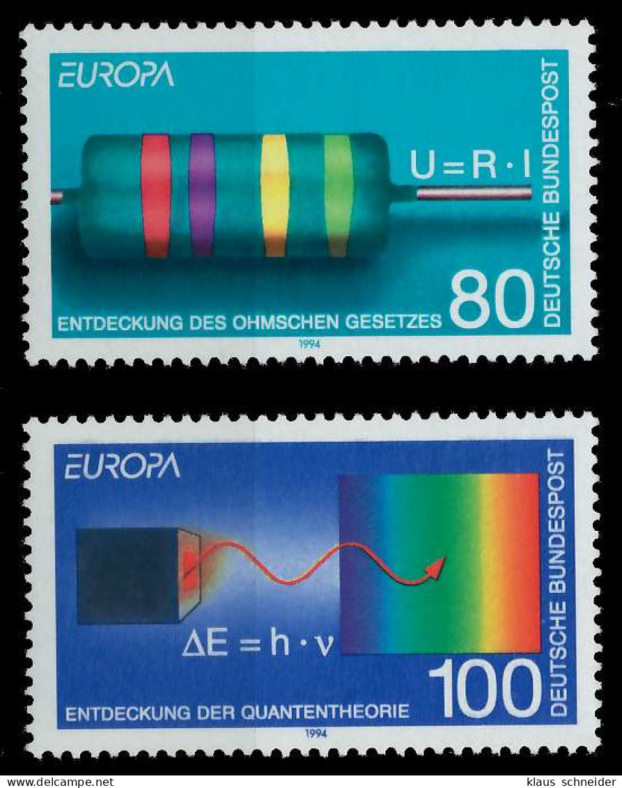 BRD BUND 1994 Nr 1732-1733 Postfrisch X08EA46 - Unused Stamps