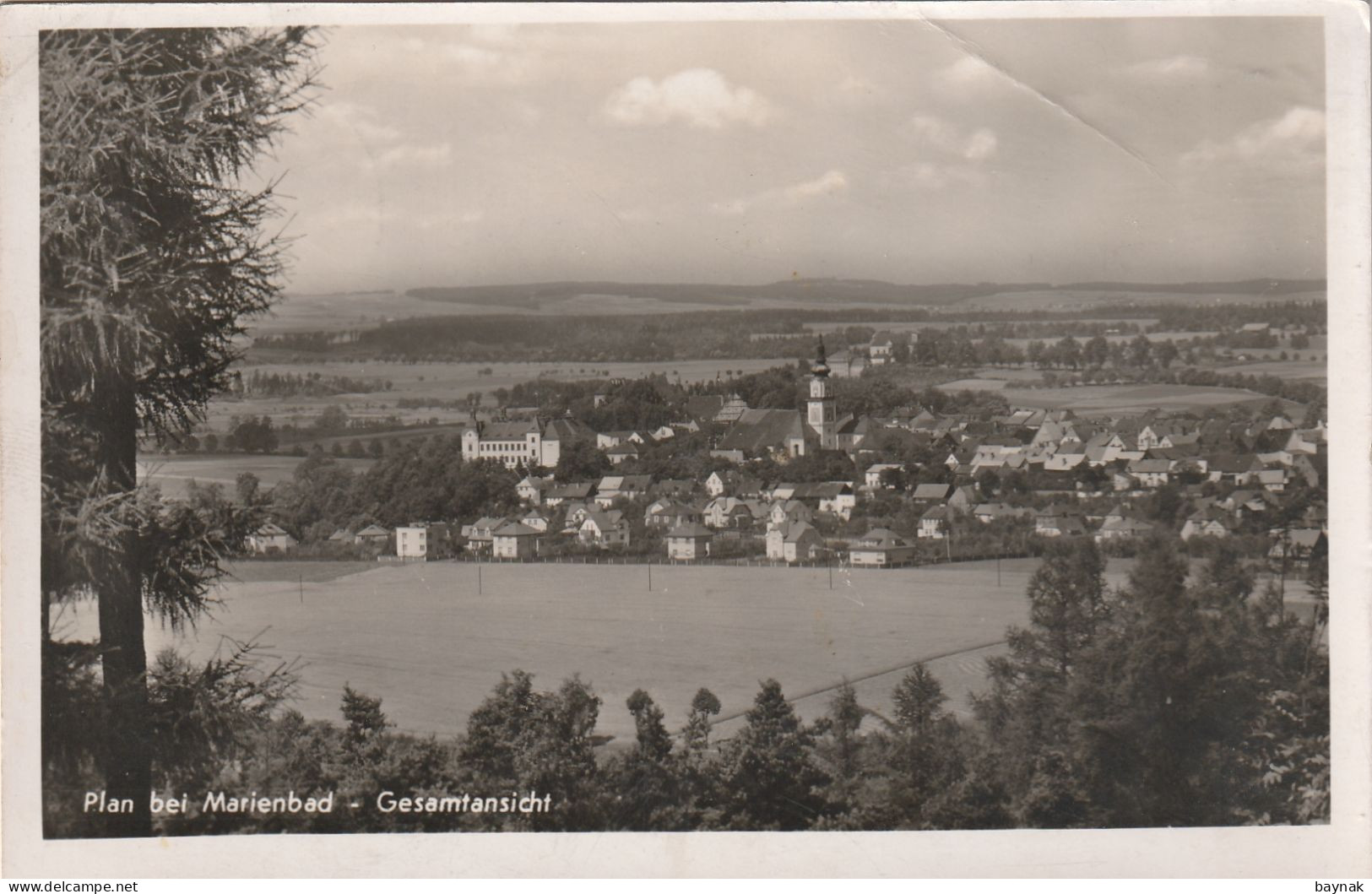 CZE657  --  PLAN Bei MARIENBAD  -- 1941 - Tchéquie