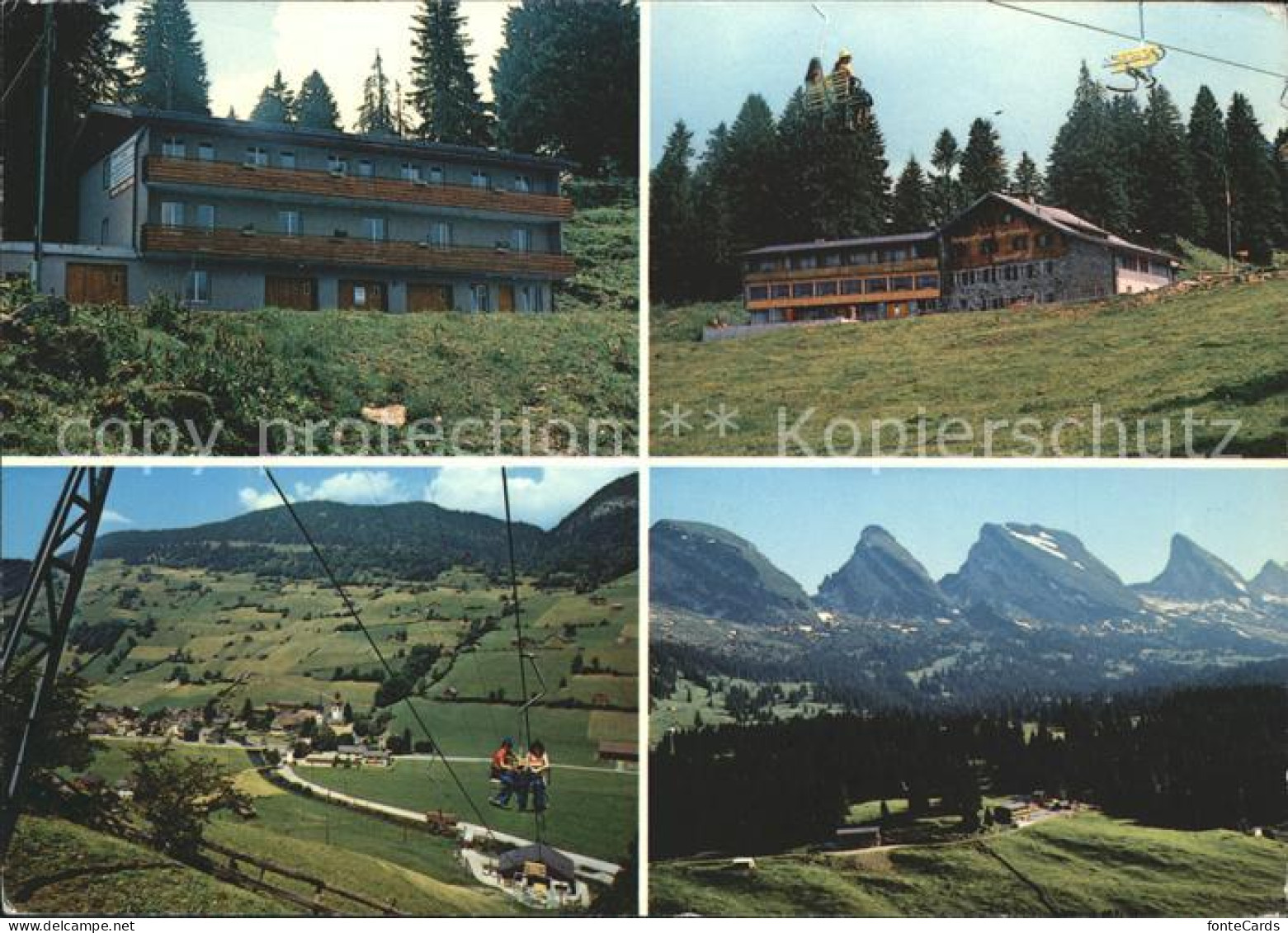 11719146 Alt St Johann Ferienhaus Berggasthaus Churfirsten Sellamatt Sessellift  - Autres & Non Classés