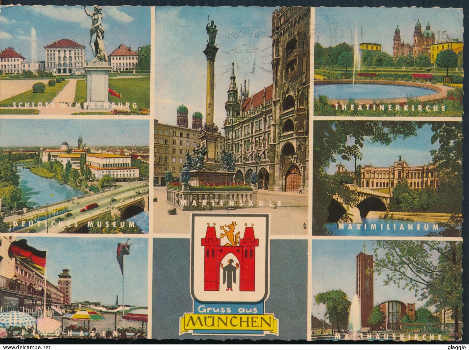 °°° 31060 - GERMANY - GRUSS AUS MUNCHEN - 1965 With Stamps °°° - Muenchen