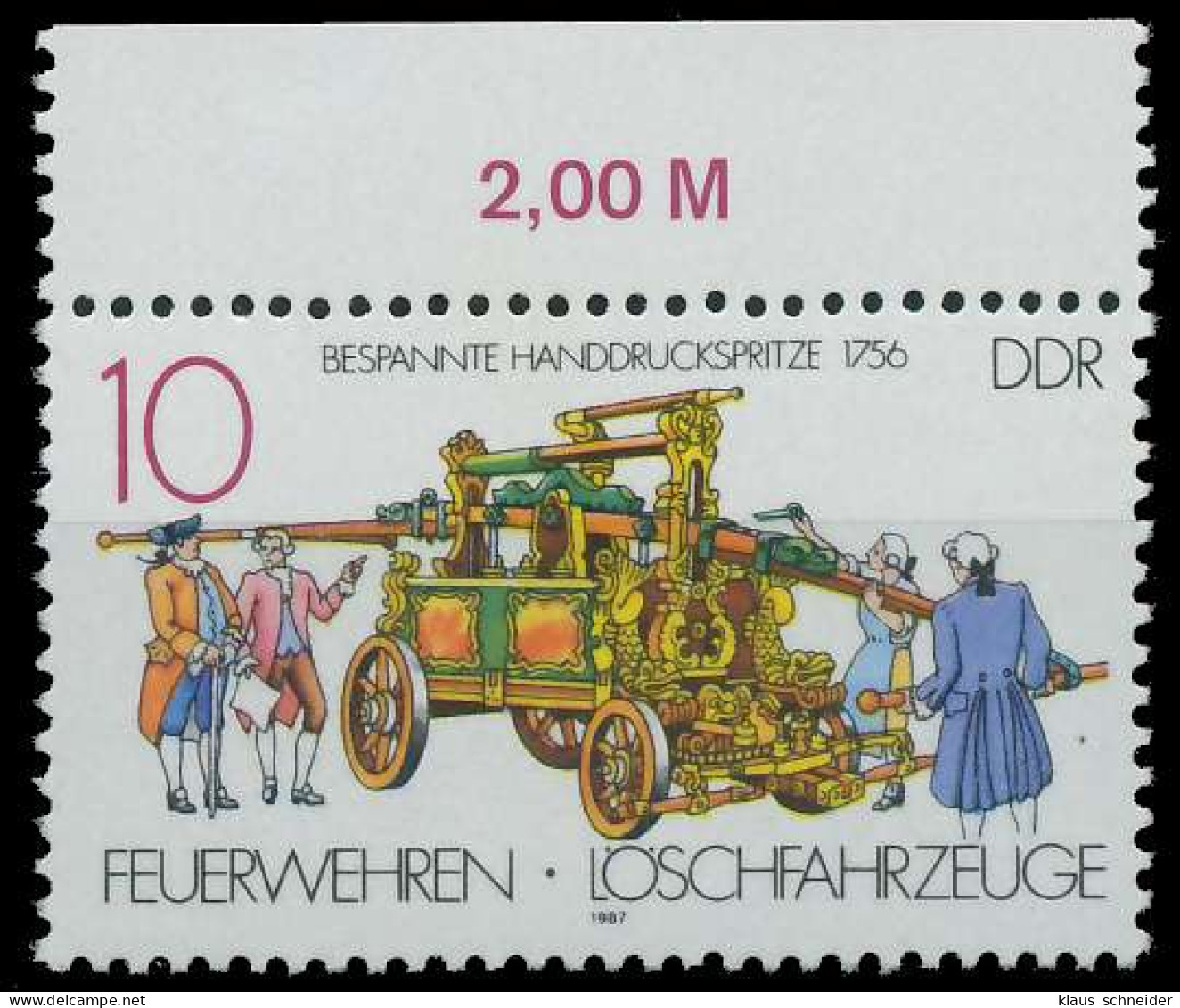 DDR 1987 Nr 3101 Postfrisch ORA X0D973A - Neufs