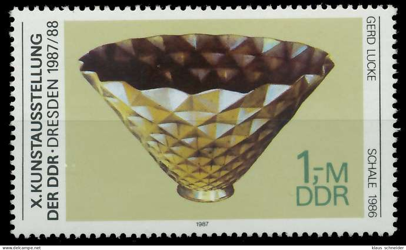 DDR 1987 Nr 3127 Postfrisch SB6FF36 - Nuevos