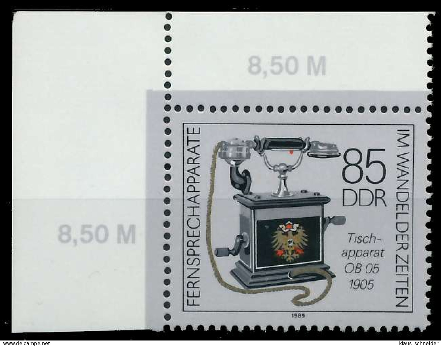 DDR 1989 Nr 3229 Postfrisch ECKE-OLI X0DE39E - Unused Stamps