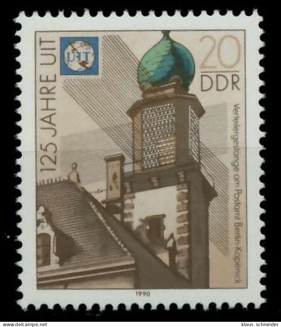 DDR 1990 Nr 3333 Postfrisch SB7BA9E - Neufs