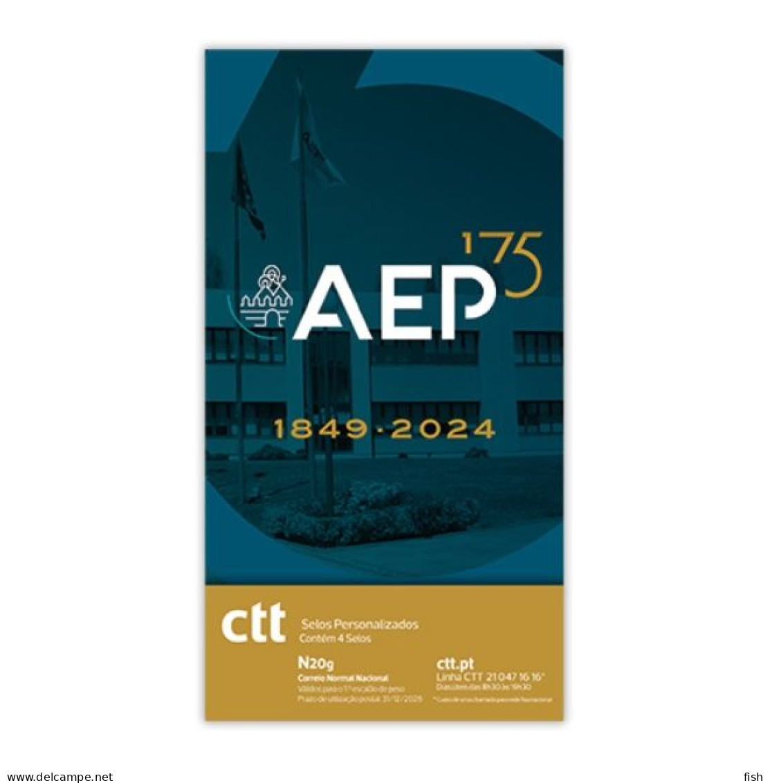 Portugal ** & 175 Years Of The Portuguese Business Association, AEP 2024 (6876868) - Factories & Industries