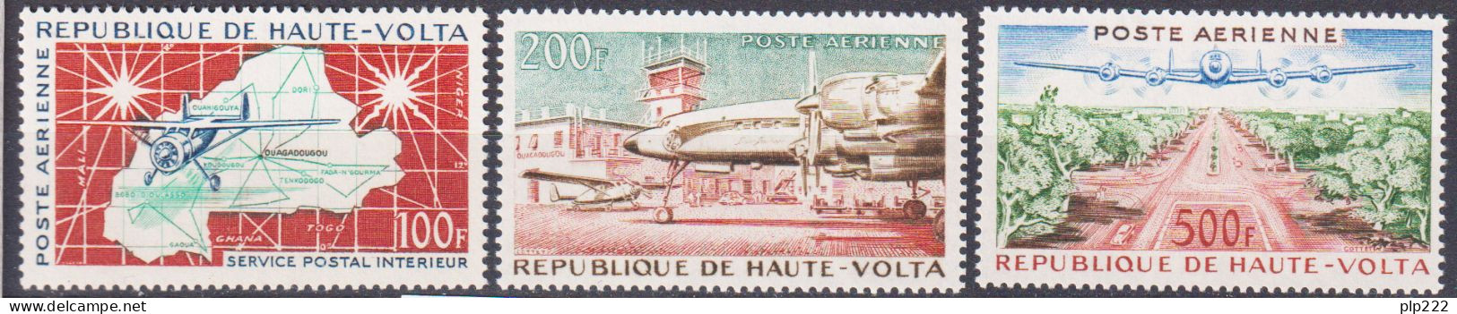 Alto Volta 1961 Y.T.A1/3 **/MNH VF - Nuevos