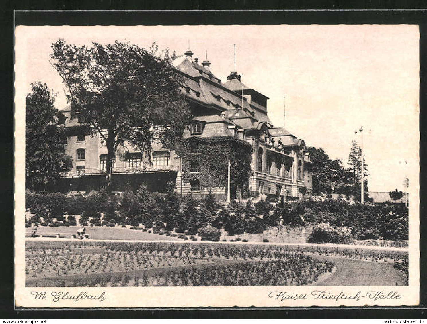 AK Mönchengladbach, Blick Zur Kaiser Friedrich-Halle  - Moenchengladbach