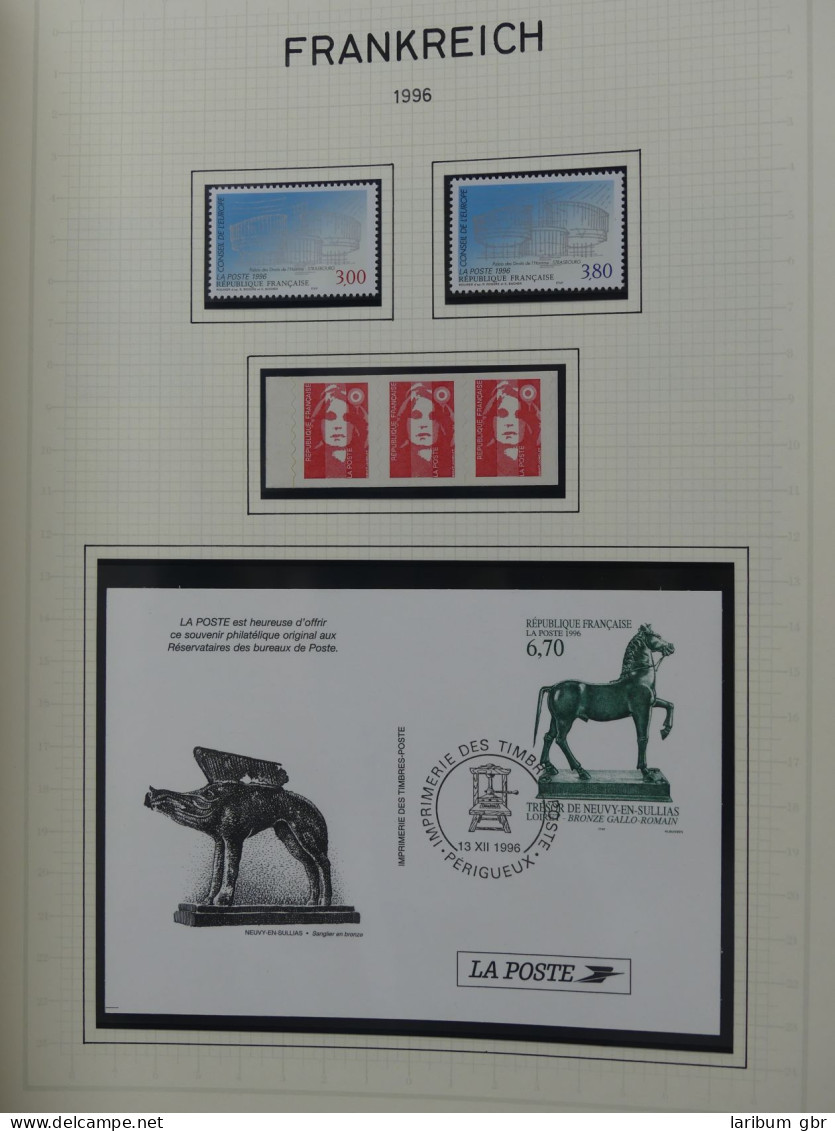 Frankreich 1993-1999 ** postfrisch auf Blankoblättern #LY739