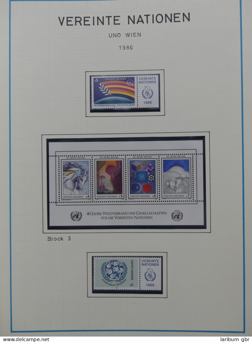 Vereinte Nationen Wien 1979-2002 ** postfrisch auf Blankoblättern #LY736