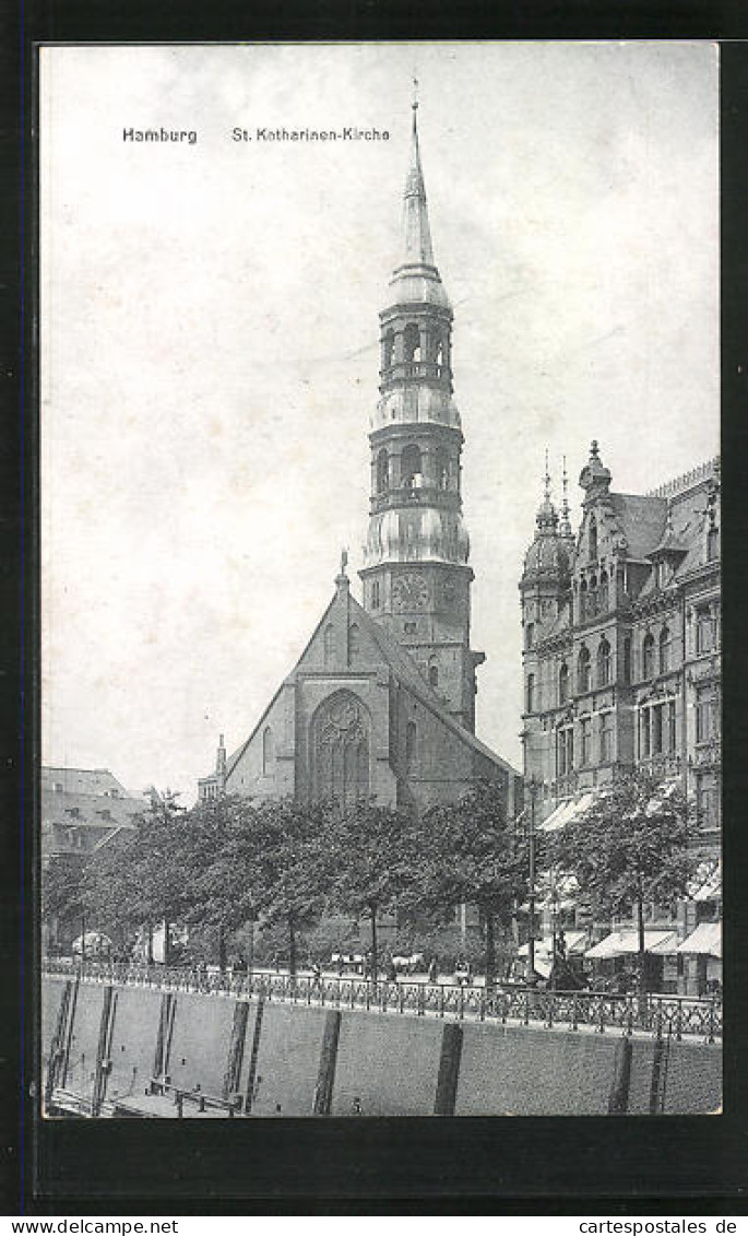 AK Hamburg, St. Katharinen-Kirche  - Mitte