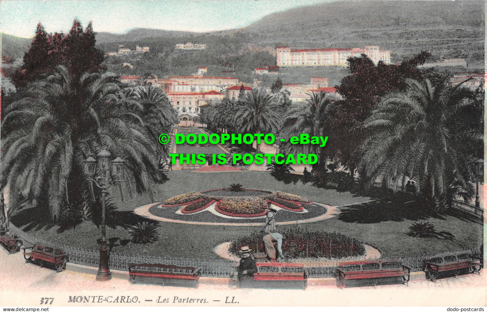 R500038 Monte Carlo. Les Parterres. LL. 377 - Welt