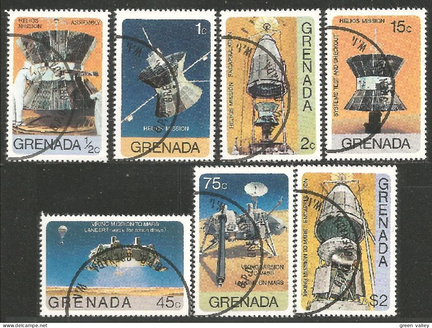 ES-23a Grenada Helios Viking Telecommunications Satellite - Grenada (1974-...)