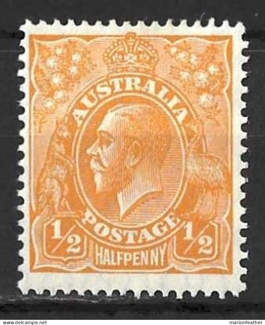 AUSTRALIA....KING GEORGE V...(1910-36..)...." 1926..."....HEAD....HALFd.....SG94......MH.. - Mint Stamps