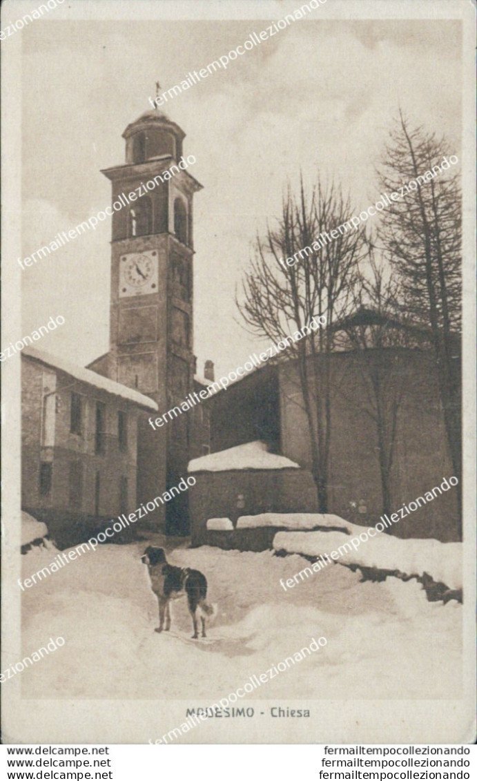 Bs70 Cartolina  Madesimo Chiesa Provincia Di Sondrio  Lombardia - Sondrio