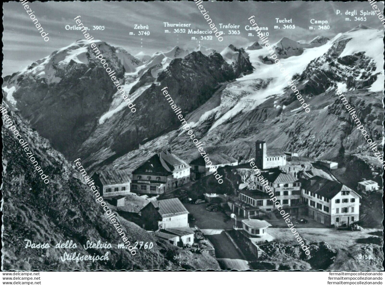 Bh369 Cartolina Passo Dello Stelvio Stilfserioch Provincia Di Bolzano - Bolzano (Bozen)