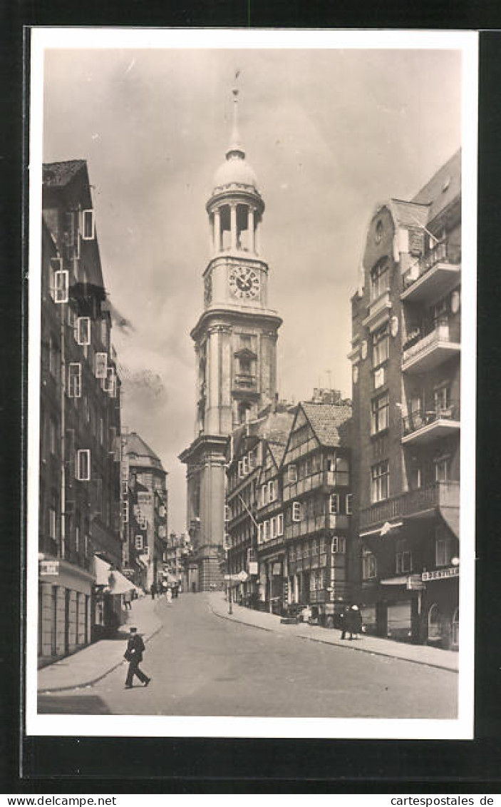 AK Hamburg-Neustadt, Blick Zur Michaeliskirche  - Mitte