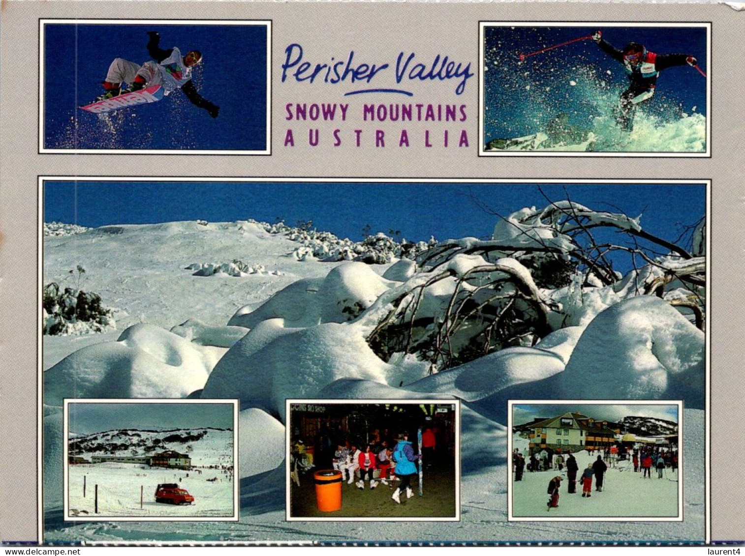 17-5-2024 (5 Z 21) Australia - NSW - (posted With Rose "halh" Stamp) Perisher Blue - Andere & Zonder Classificatie