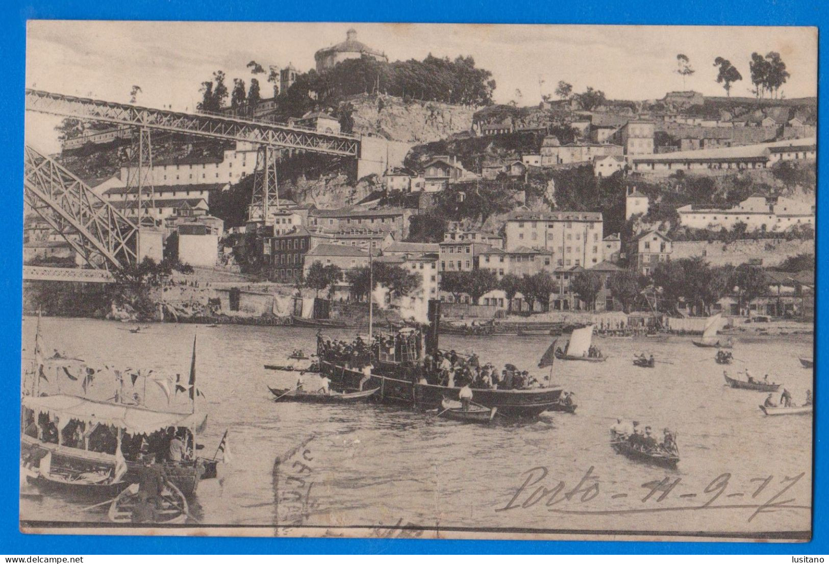 Porto, Vila Nova De Gaia, Rio Douro, 1917,  Portugal - Porto