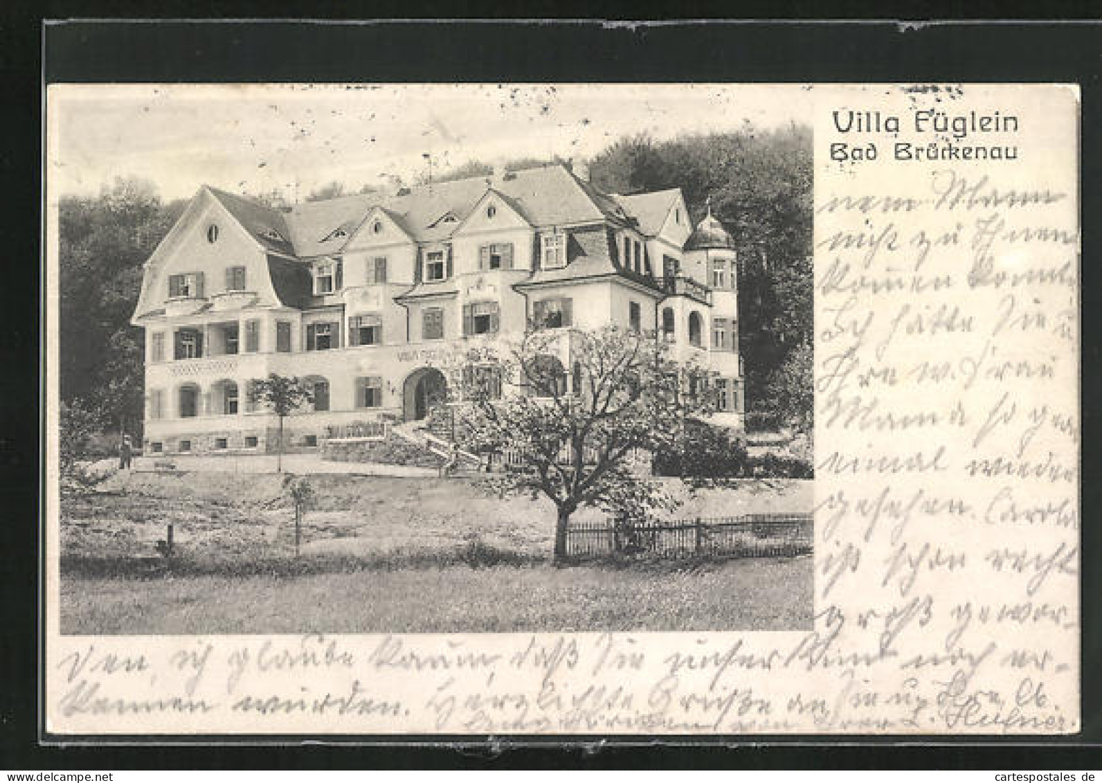 AK Brückenau, Hotel Villa Füglein  - Other & Unclassified