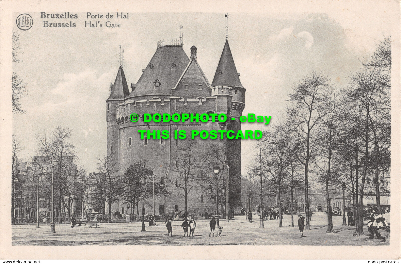 R500132 Brussels. Hal Gate. Albert. Postcard - World