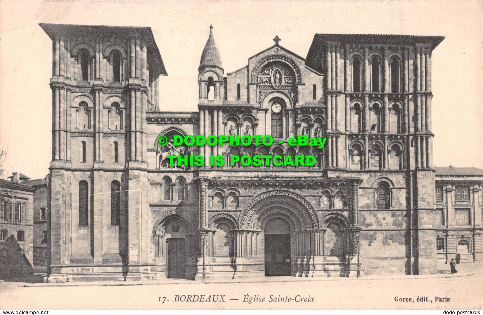 R500133 Bordeaux. Eglise Sainte Croix. Gorce - World