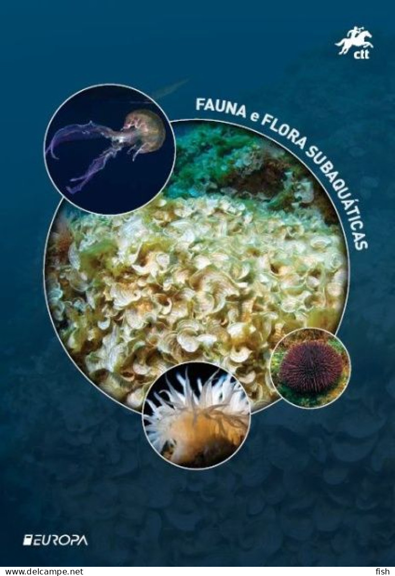 Portugal & PGSB Europa CEPT, Underwater Fauna And Flora 2024 (687688) - Vie Marine