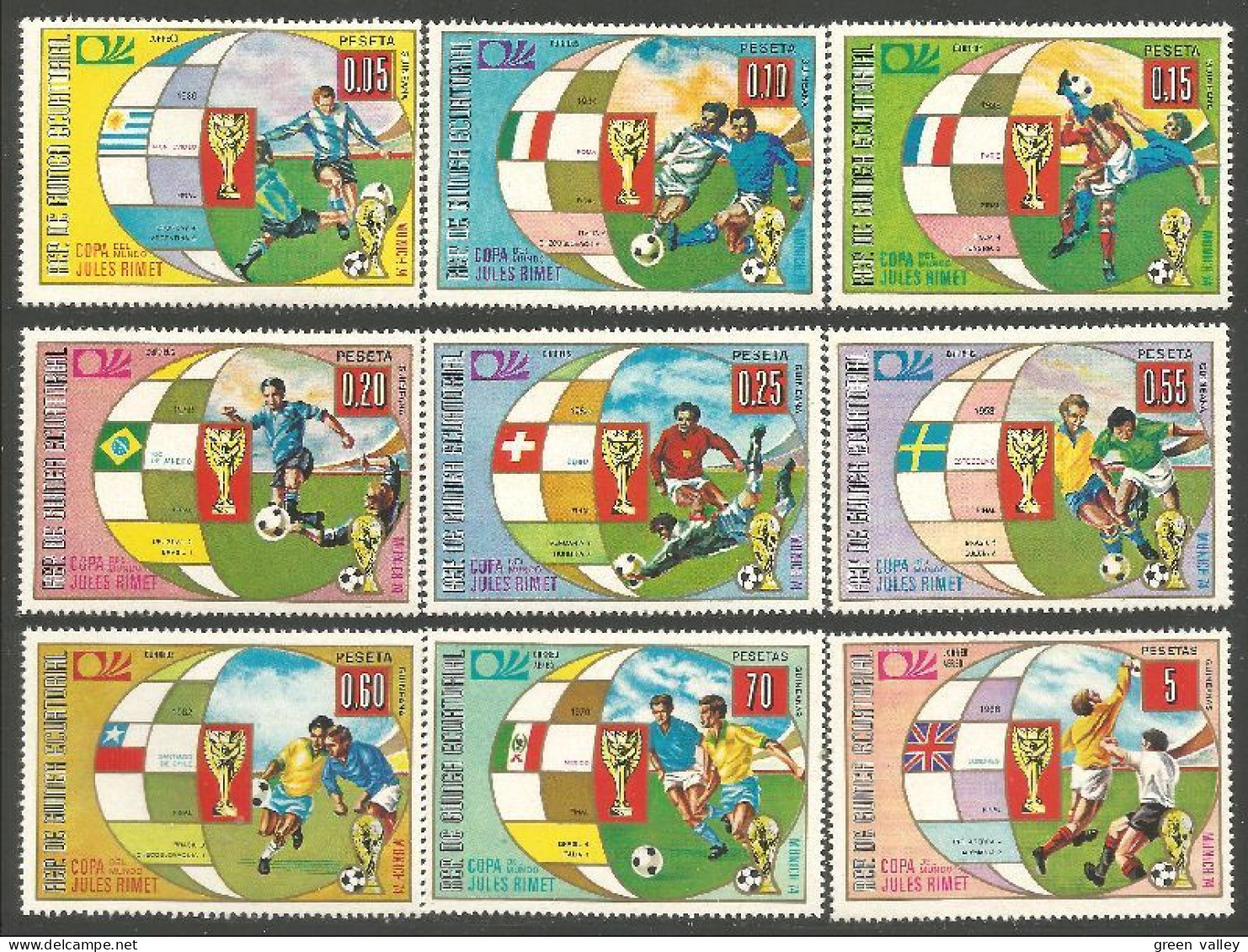 FB-27e Guinée Equatoriale Munich 1974 Football Soccer MNH ** Neuf SC - 1974 – West-Duitsland