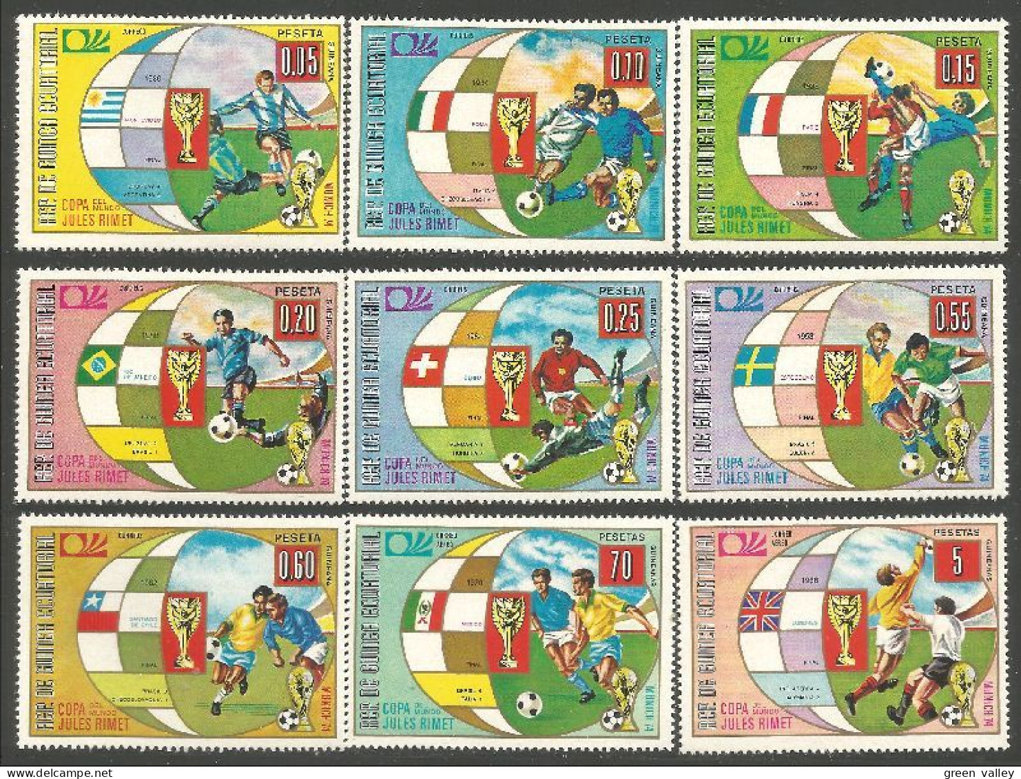FB-27a Guinée Equatoriale Munich 1974 Football Soccer MNH ** Neuf SC - 1974 – Germania Ovest