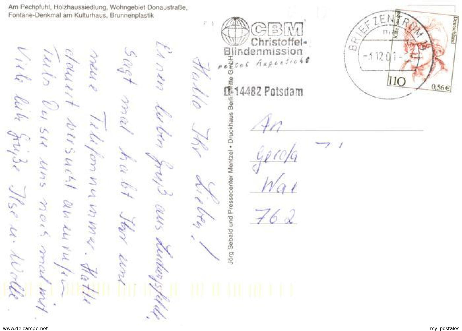 73946847 Ludwigsfelde Am Pechpfuhl Holzhaussiedlung Wohngebiet Donaustrasse Font - Ludwigsfelde