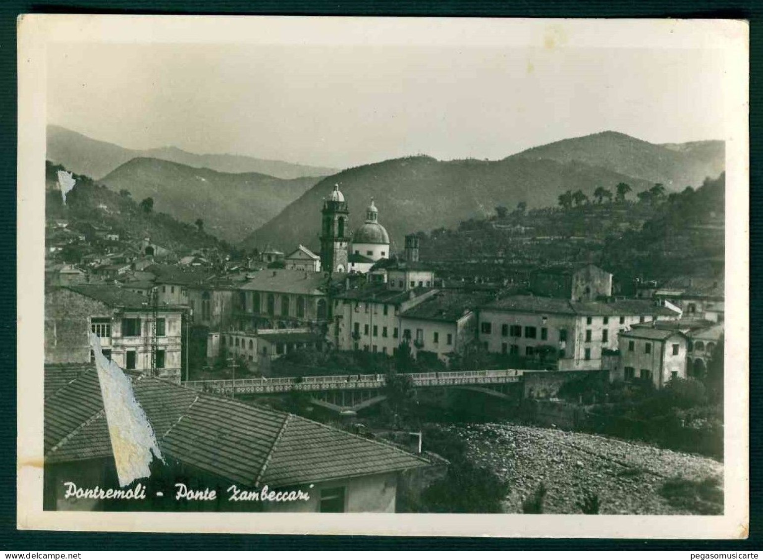 BG007 - PONTREMOLI - PONTE ZAMBECCARI - MASSA CARRARA 1953 - Sonstige & Ohne Zuordnung