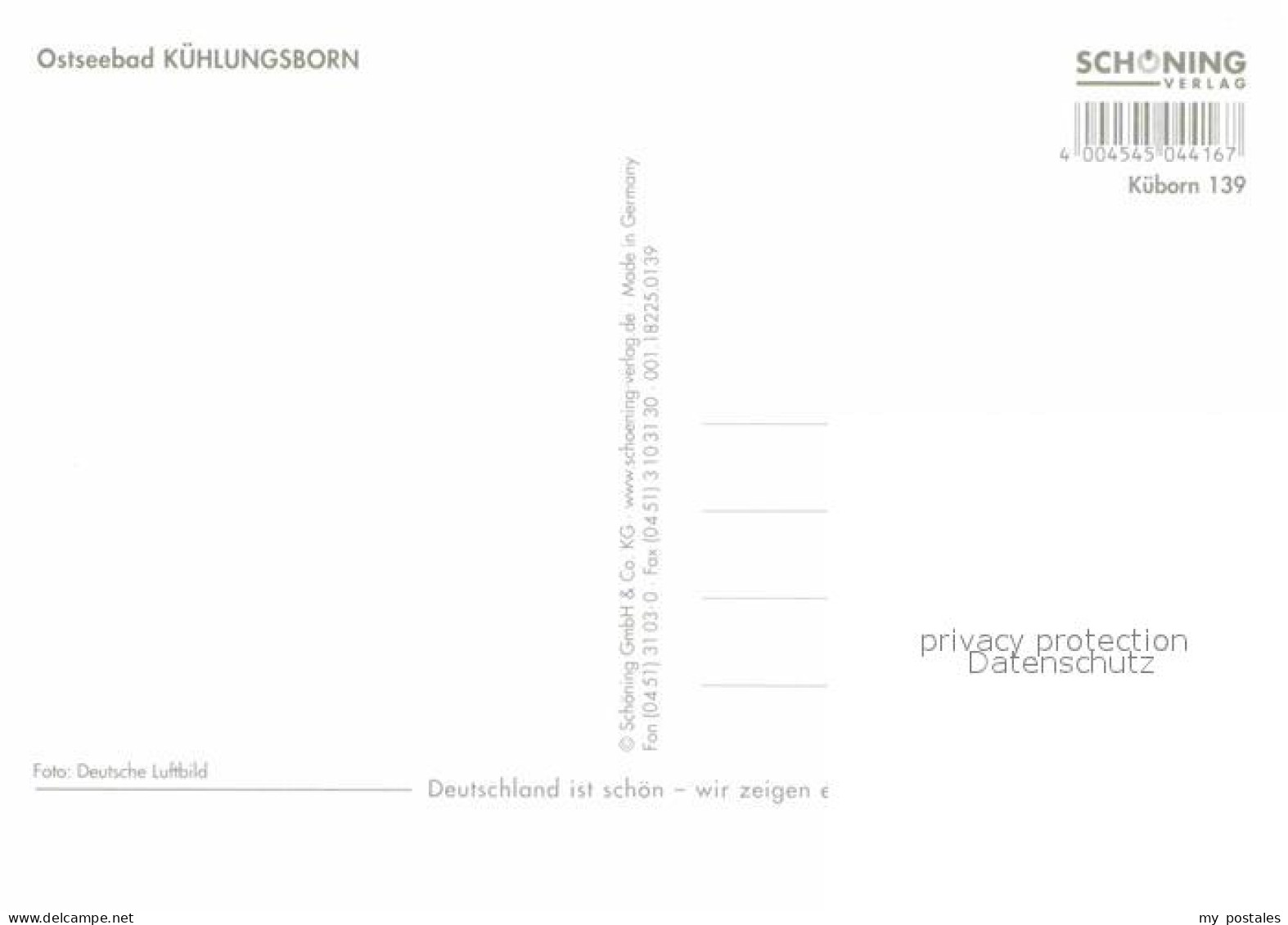 72664174 Kuehlungsborn Ostseebad Fliegeraufnahme Kuehlungsborn - Kühlungsborn